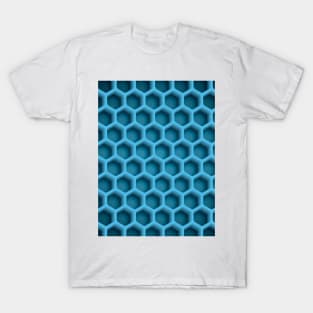 Honeycomb - Blue T-Shirt
